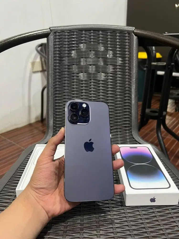 iphone 14 promax 128gb ibox ( deep purple )