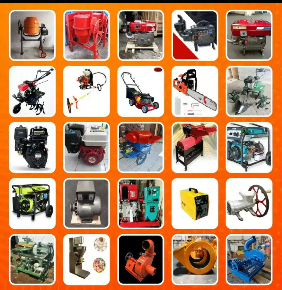 Alat dan Mesin Produksi lengkap