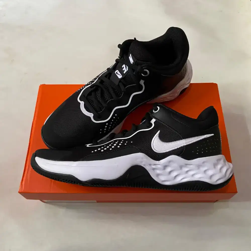 Original Sepatu Nike Fly.By Mid 3 Hitam Basket Pria