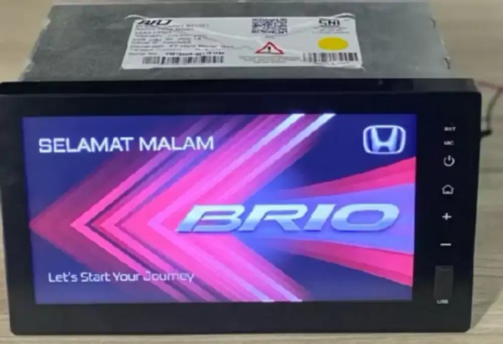 Headunit honda brio 2026