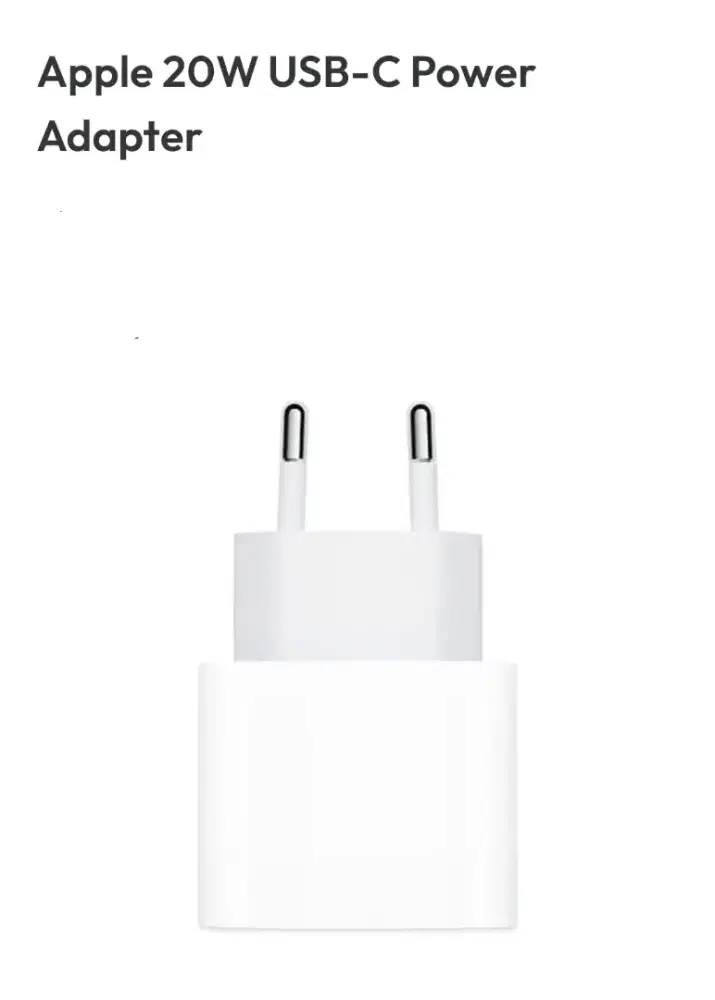 Adapter ori apple segel nota pembelian Ada 350rb aja