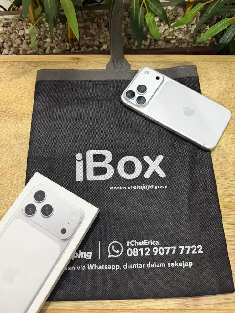 iPhone 17 Pro Max 256 GB Silver (Rare) Resmi Beacukai setara iBox