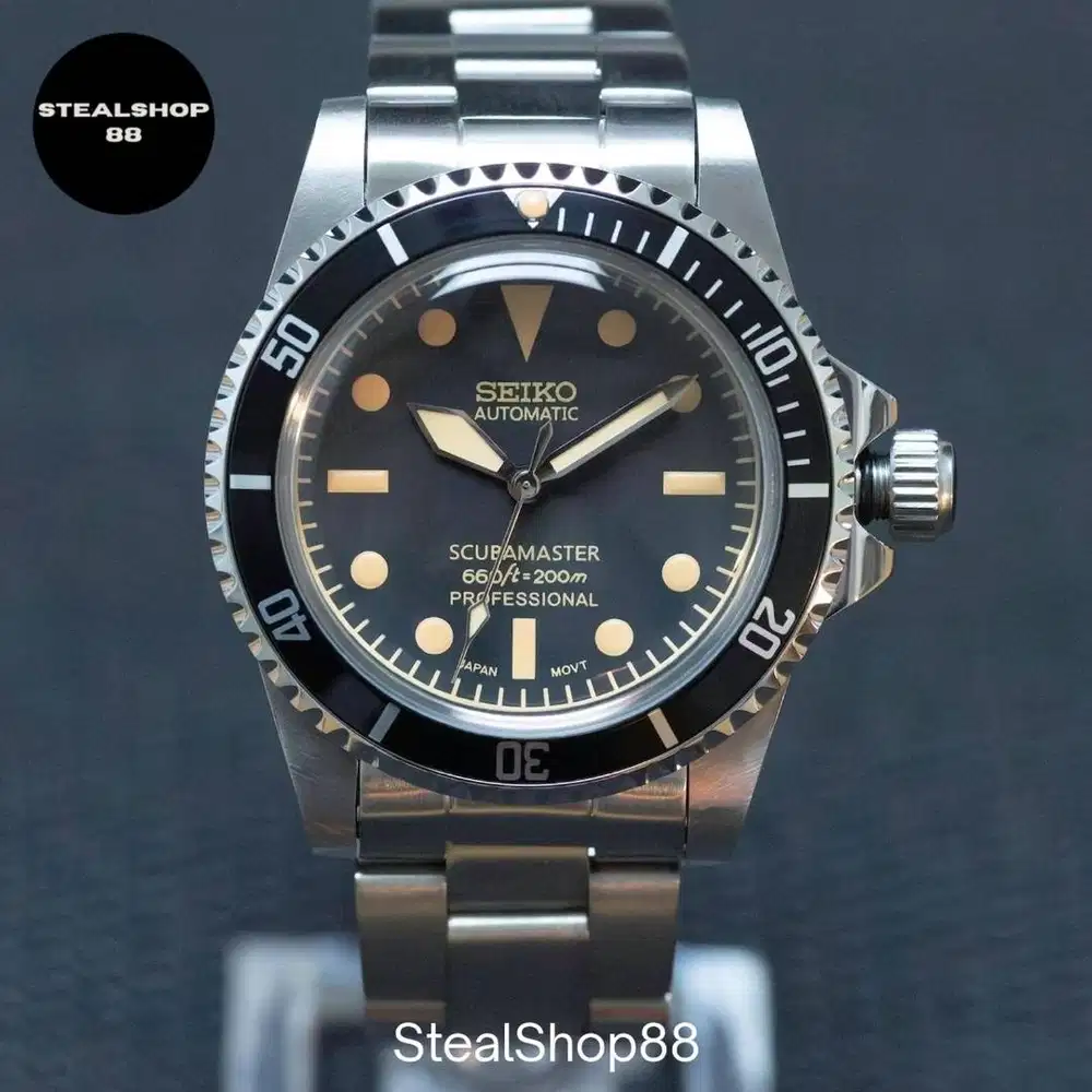 Seiko Milsub Scubamaster Vintage Custom NH35 Automatic