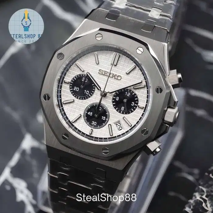 Seikoak ChronoGraph Panda VK63 MOD Audemars Piguet
