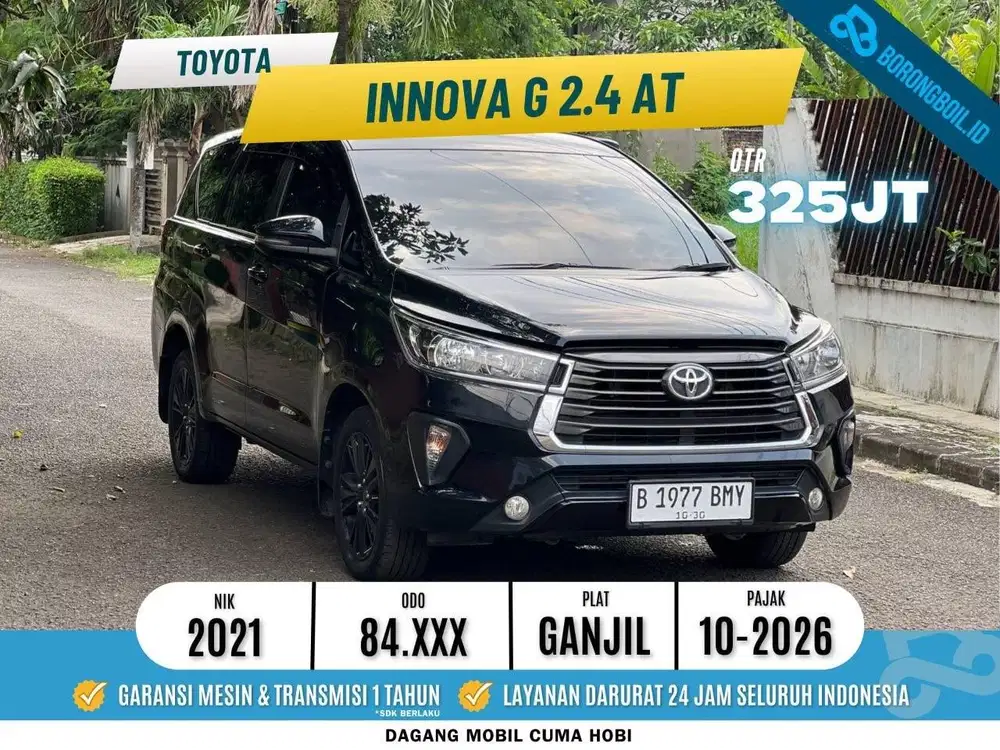 INNOVA 2.4 G DIESEL AT 2021 SIAP PAKAI