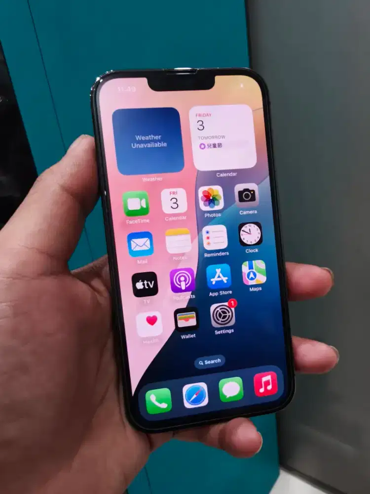 Iphone 13 Pro 128GB Fullset Ex Inter All OP Nett