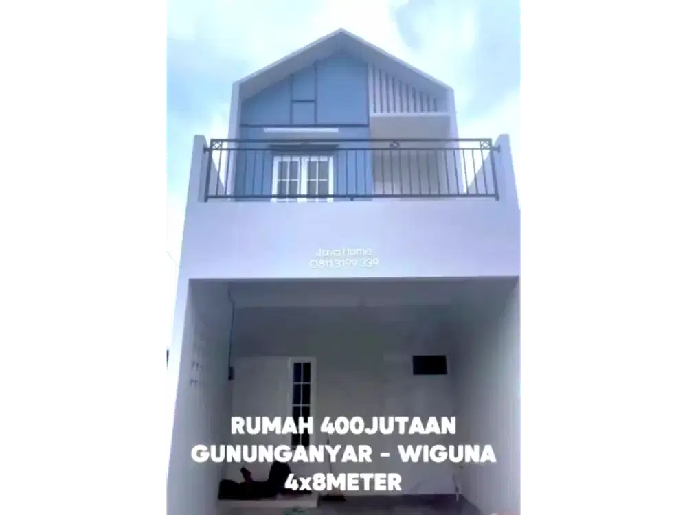 TER MURAH RUMAH BARU WIGUNA RUNGKUT UPN GUNUNG ANYAR MEDOKAN 300 JUTAAN