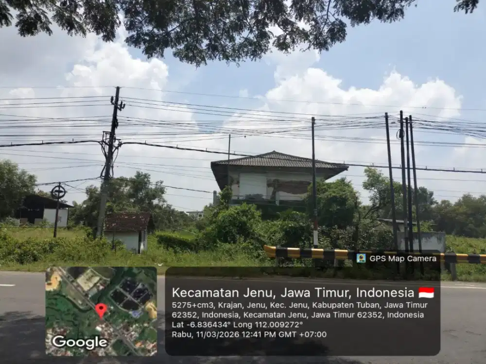 Jual Tanah murah 550 ribu permeter bonus kantor 2 lantai + workshop