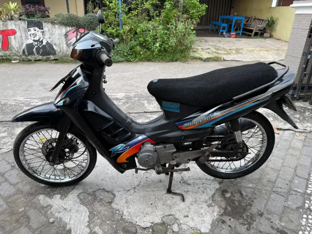 Suzuki shogun kebo THN 1998 plat AB Bantul
