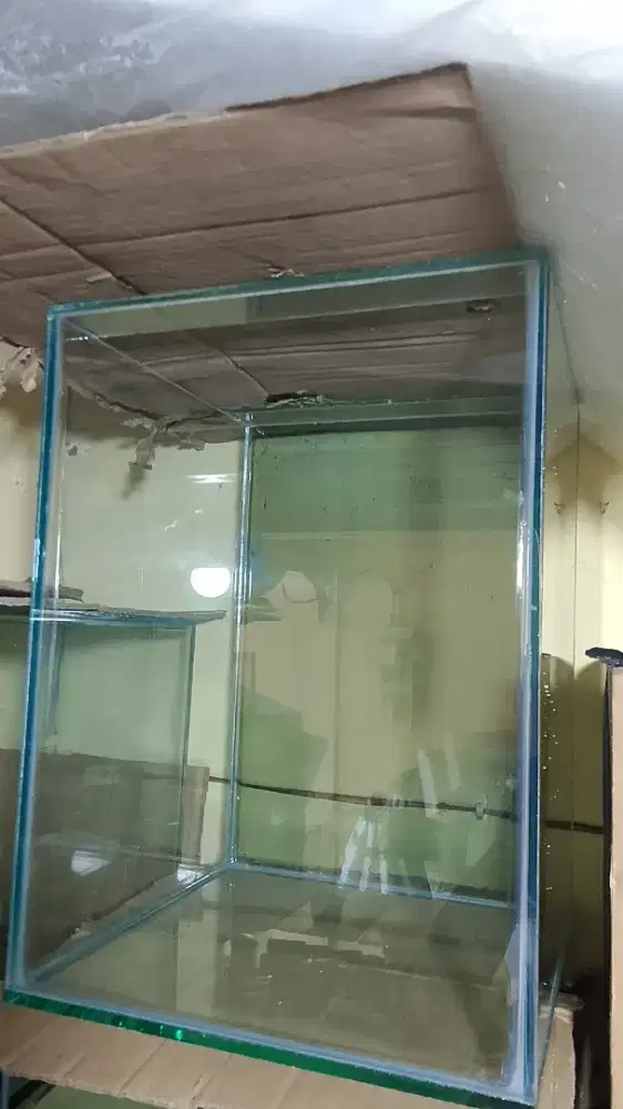 Aquarium 30x30x40 baru cocok untuk louhan
