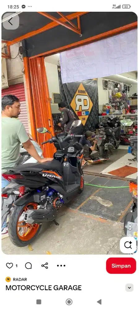 Dibutuhkan mekanik motor