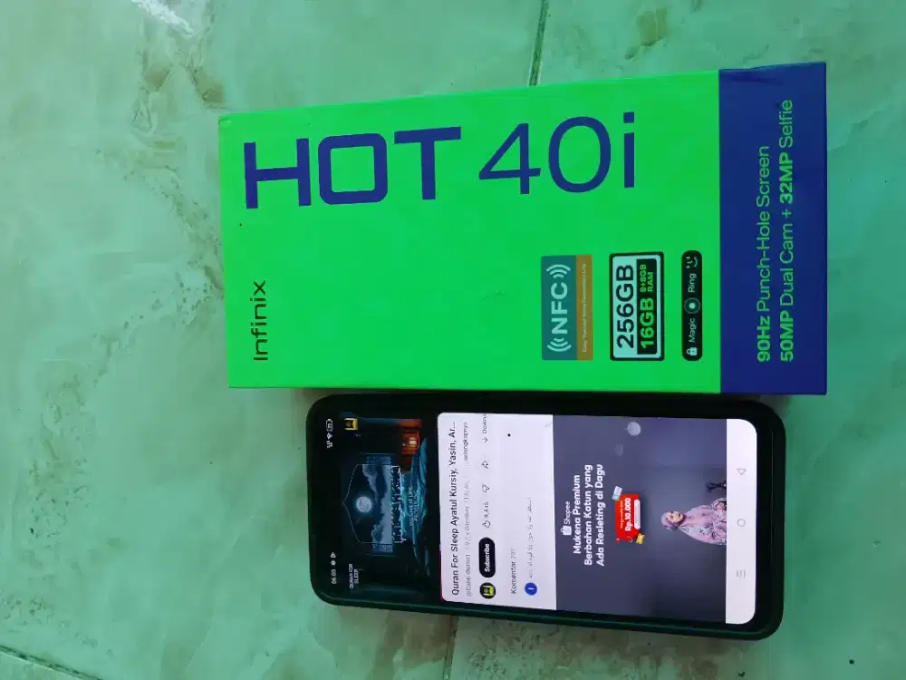 Infinix hot 40i ram 8/256gb