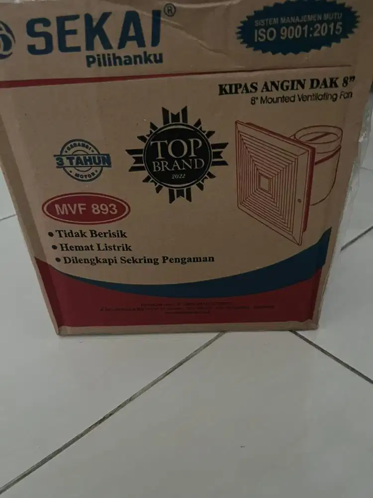 Exhaust palfond dak sekai