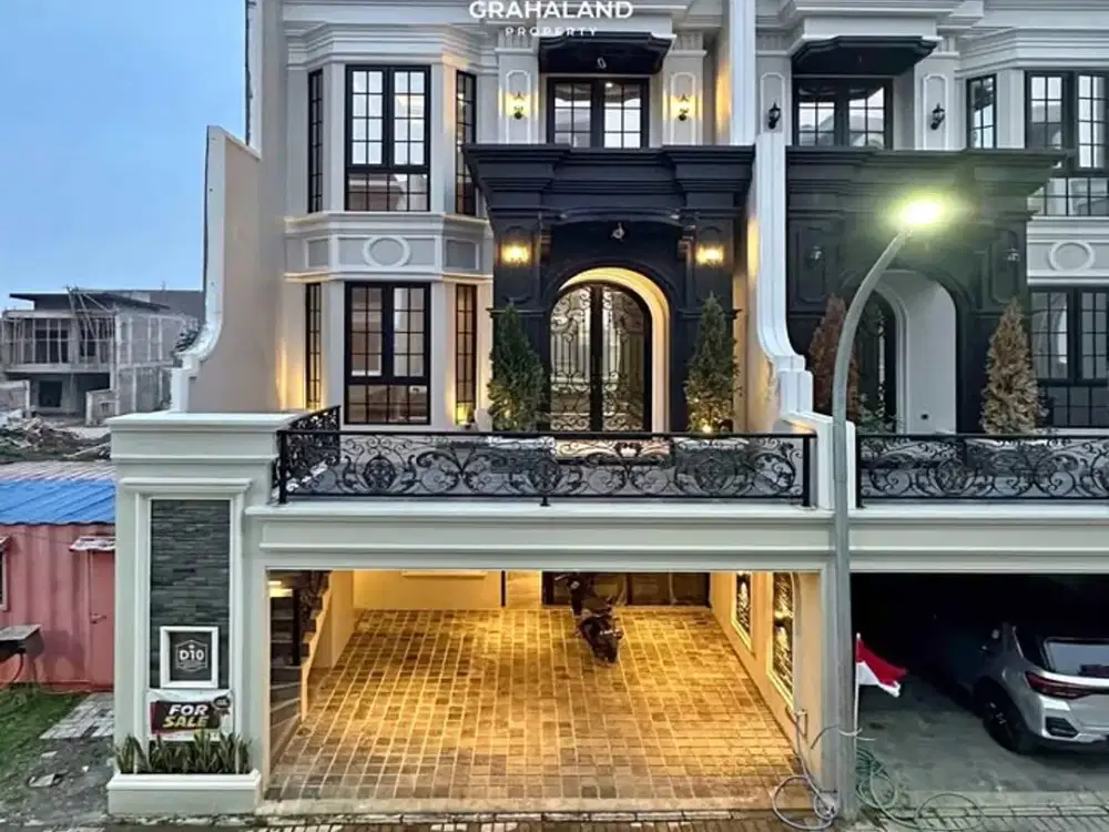 Twin Luxury House Di Kawasan Elit | 3 Lantai Bawah Garasi | Jl Sei Bah Bolon Dekat Wahid HAsyim