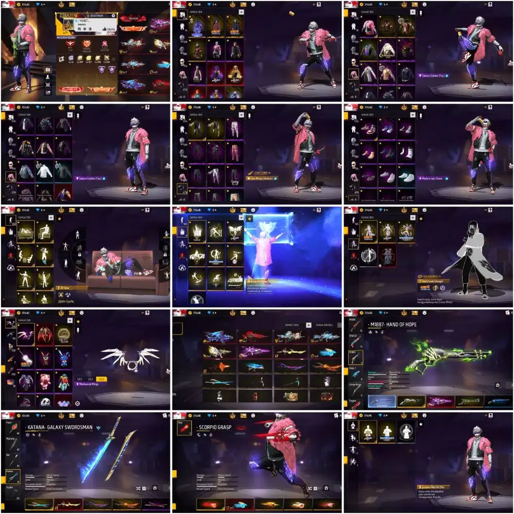 JUAL AKUN FF AMAN DAN TERPERCAYA