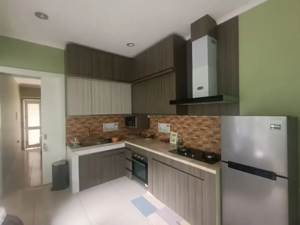 sewa full furnished + kanopi summarecon bandung cluster amanda