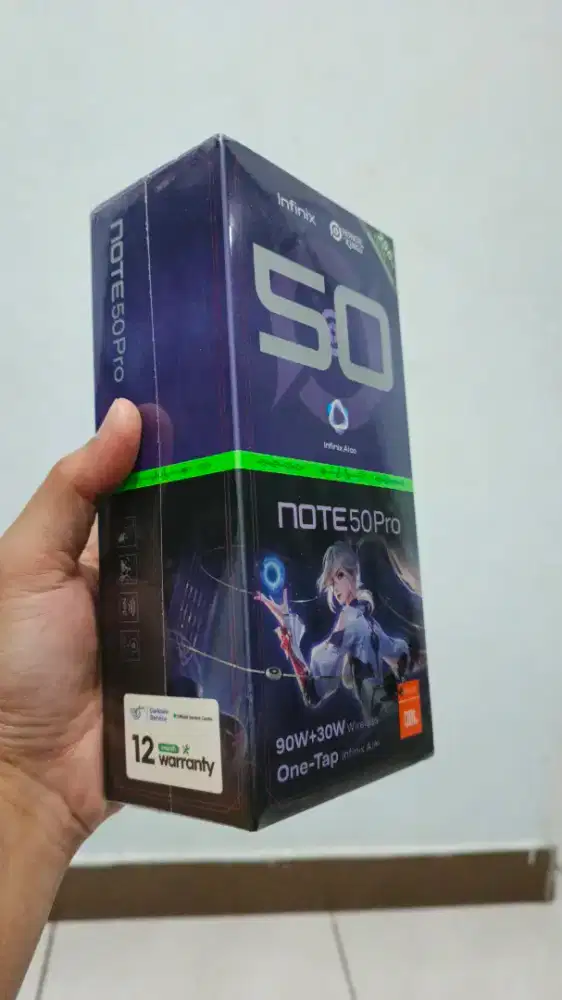 Infinix note 50 pro 8/256 segel pabrik
