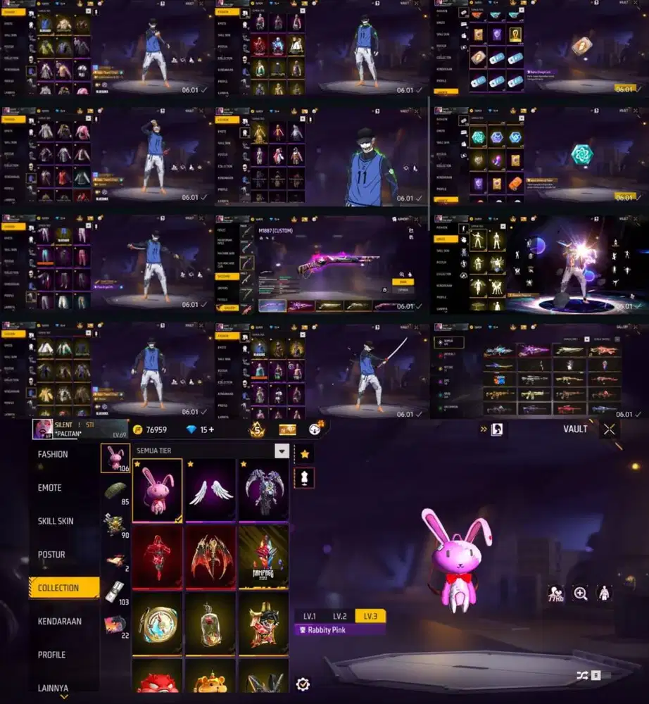 DI JUAL AKUN FF AMAN DAN TERPERCAYA