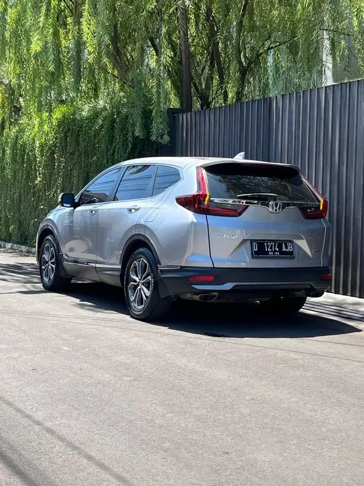Antik! Honda CR-V Prestige Turbo Sensing 2021 silver CRV bandung