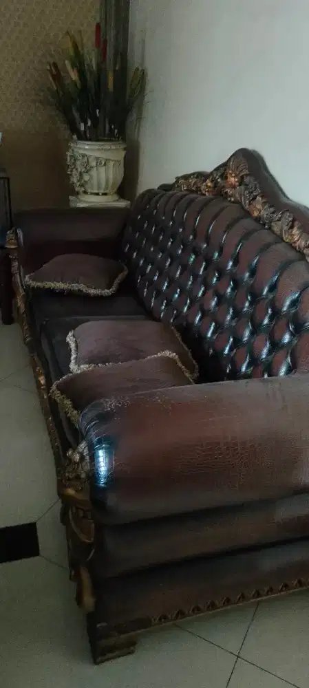 D jual kursi tamu full set