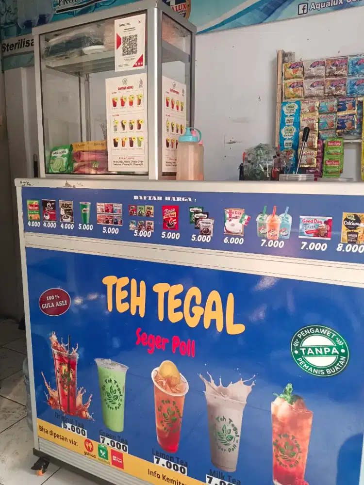 Meja Jualan es teh
