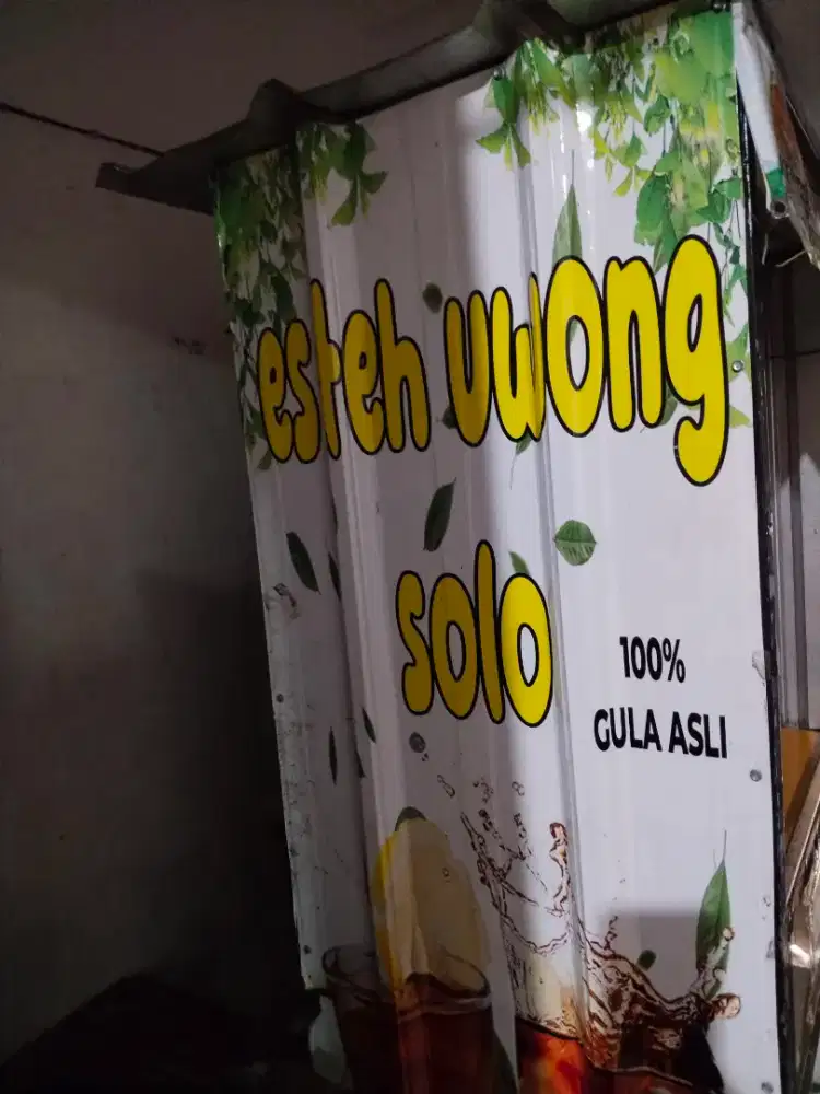 Jaga es teh solo gerobakan