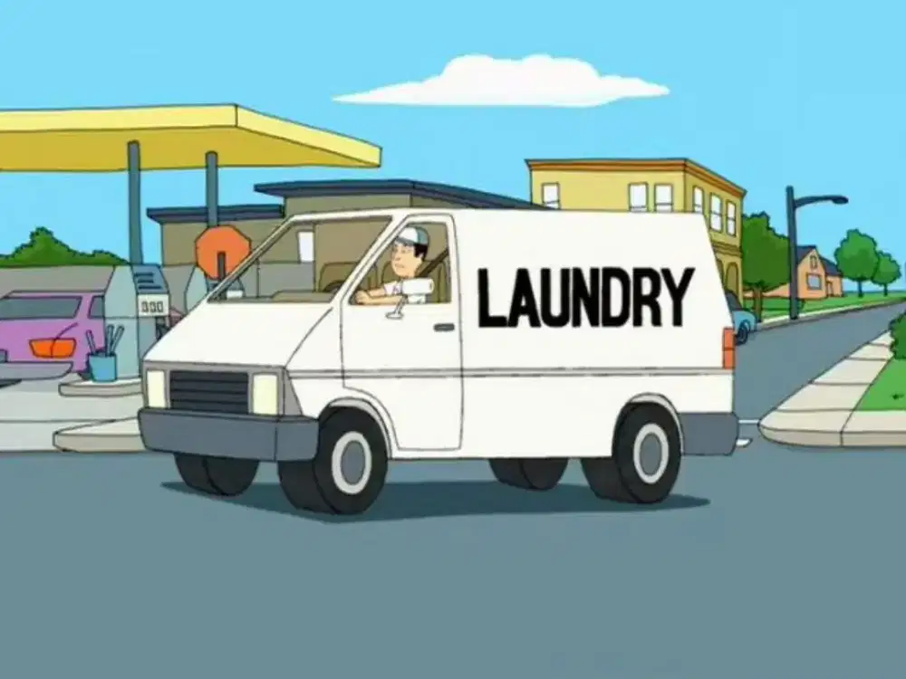 Driver laundry Tinggal di mess