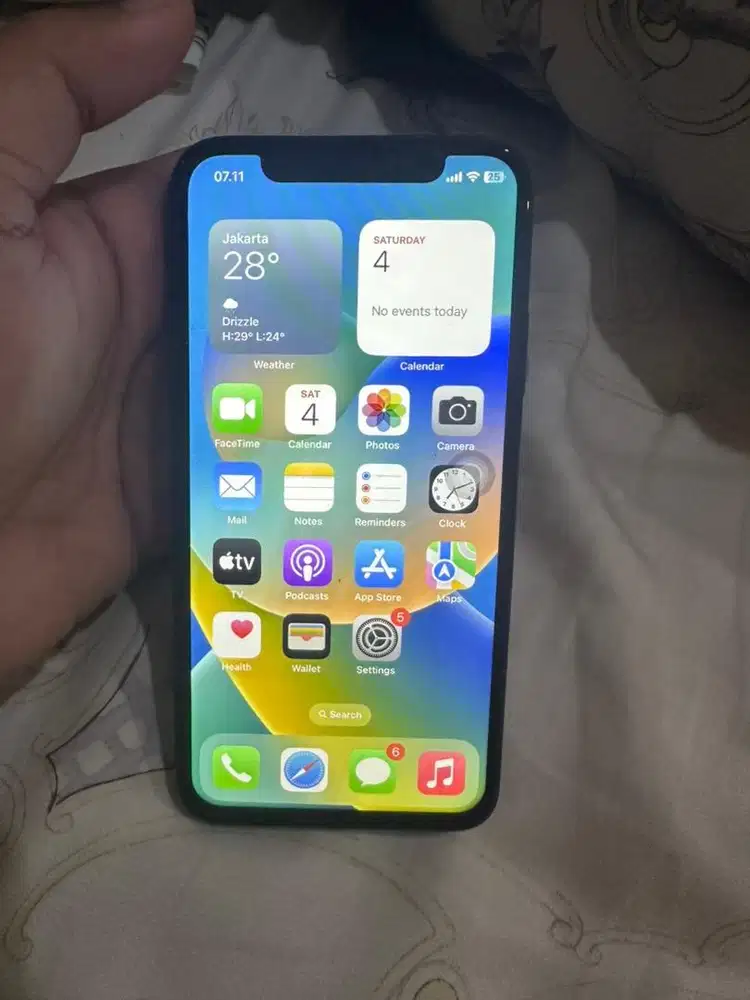 Iphone X 256 gb semua kartu
