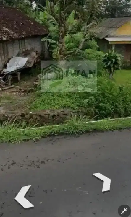 Tanah Zona Merah Strategis Hadap Jalan Raya Kabupaten