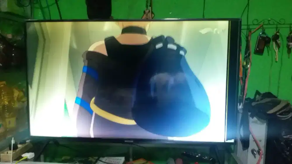 Tv Samsung Smart 50 Inch Minus Layar Kepentok