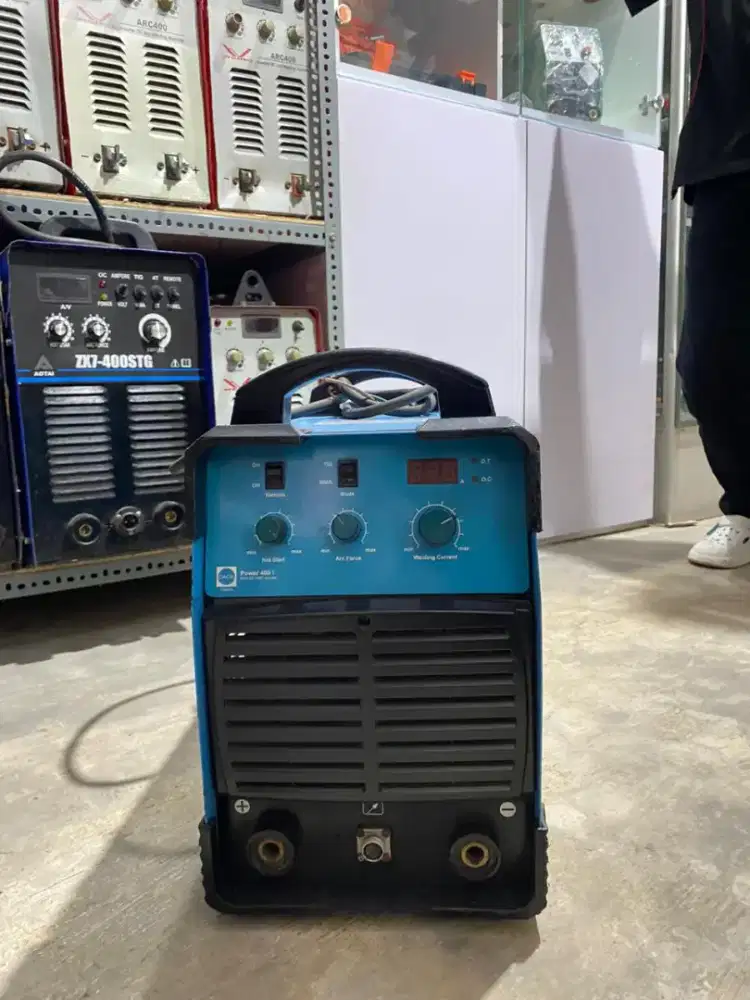 MESIN LAS BEKAS MMA 400A DACH BEKAS SMAW STIK LISTRIK INVERTER IGBT DC