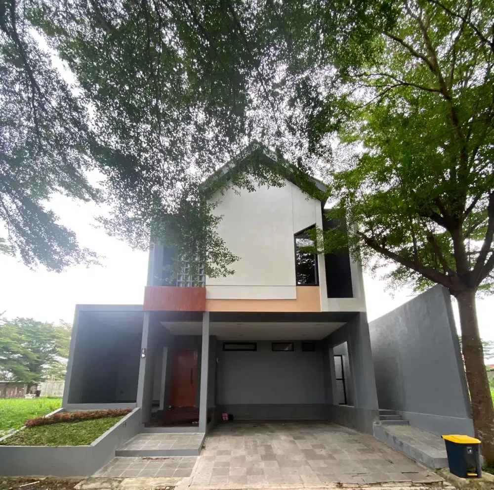 Rumah 2 tingkat full furnish
