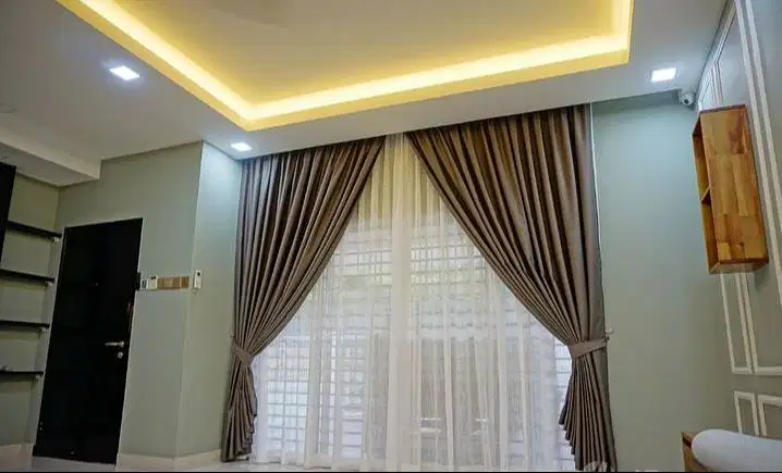 Termurah Tirai Gorden Jendela Gordyn Mewah Hordeng Model Terbaru
