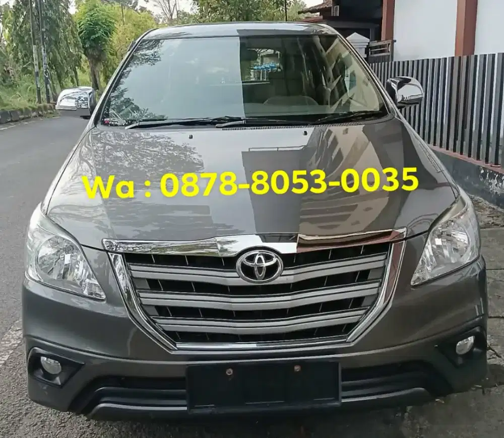 GRAND NEW TOYOTA INNOVA 2.0 G BARONG MT BENSIN 2014 SUPER ISTIMEWA