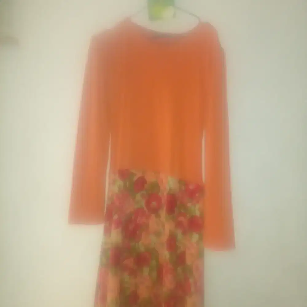 Baju santai pantai gamis