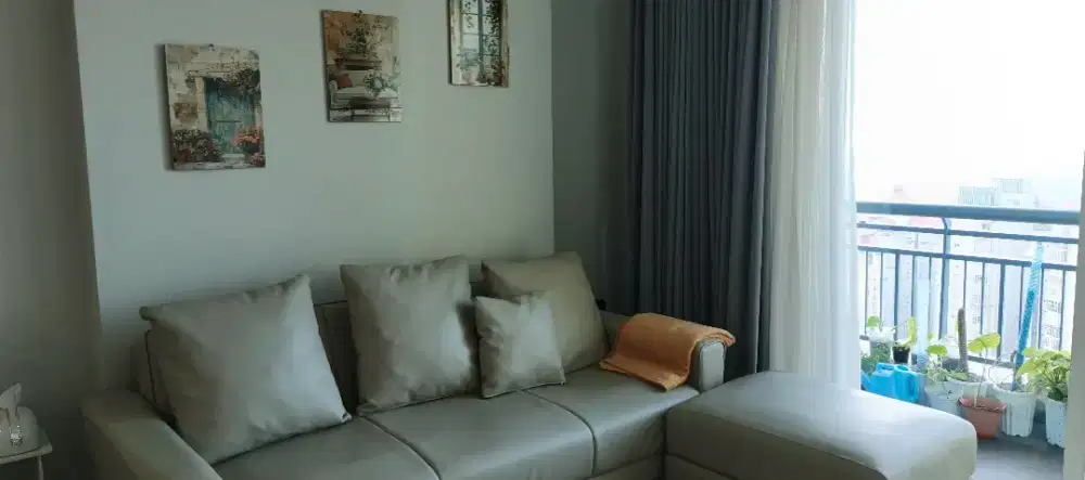 Sofabed 3 seat + 1 stool