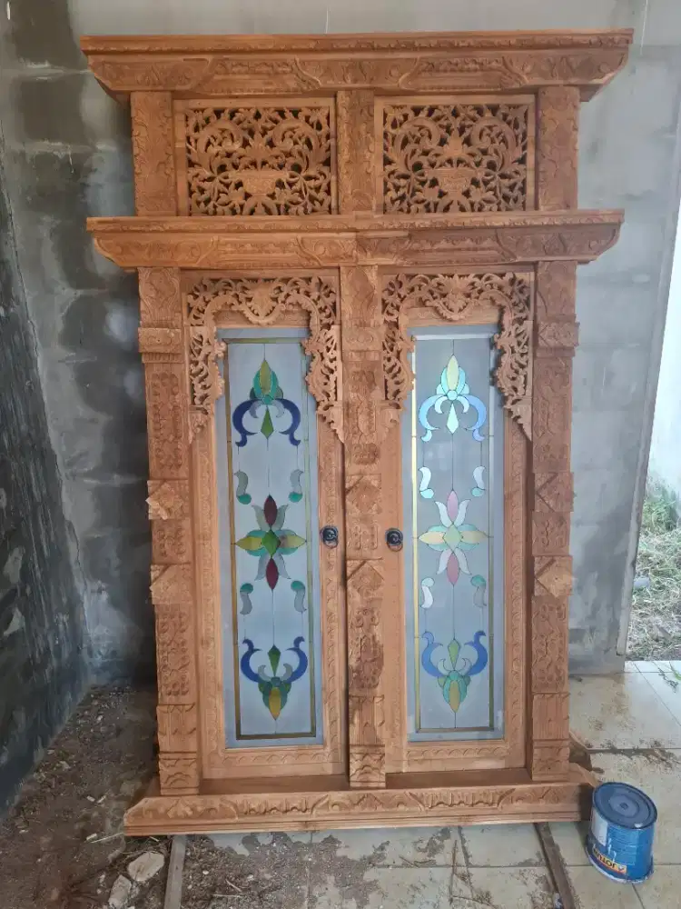 jendela 130x200 doble kaca