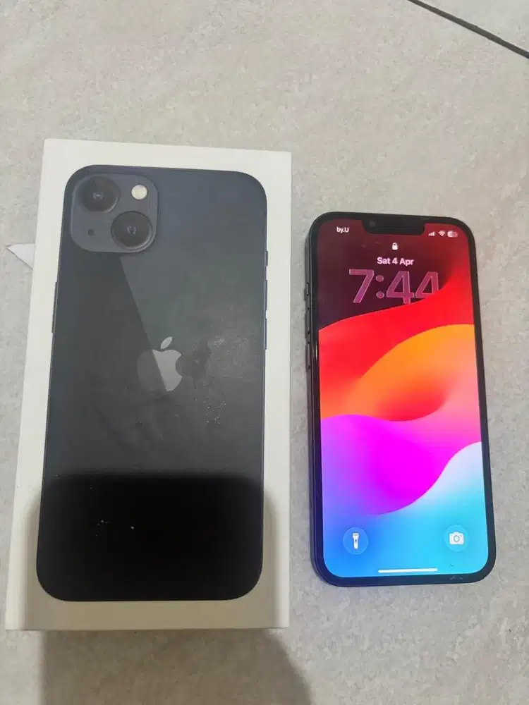 Jual Iphone 13 128gb ex Ibox Black