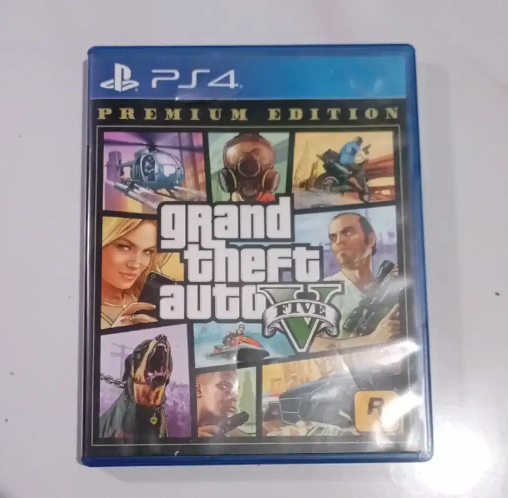 JUAL BD ORIGINAL PS4 GTA 5