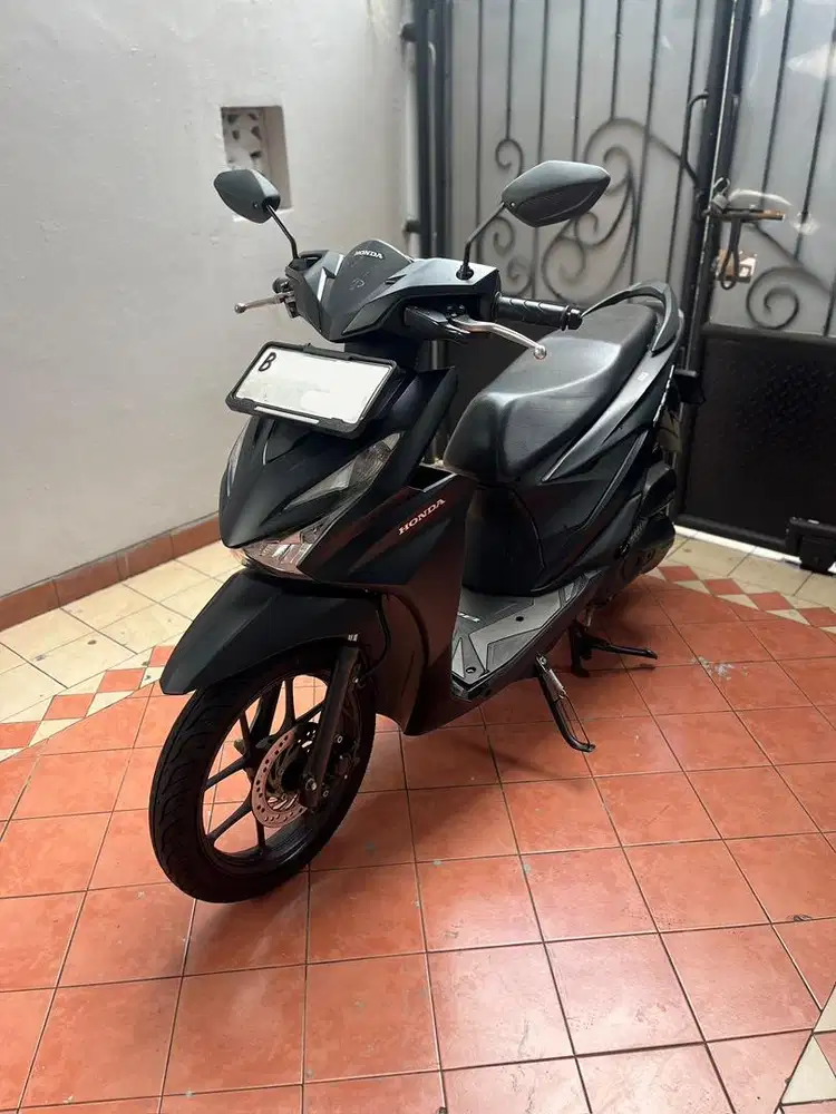 B-DKI KEYLESS! HONDA BEAT DELUXE CBS ISS SMARTKEY TAHUN 2025 PAJAK ON!