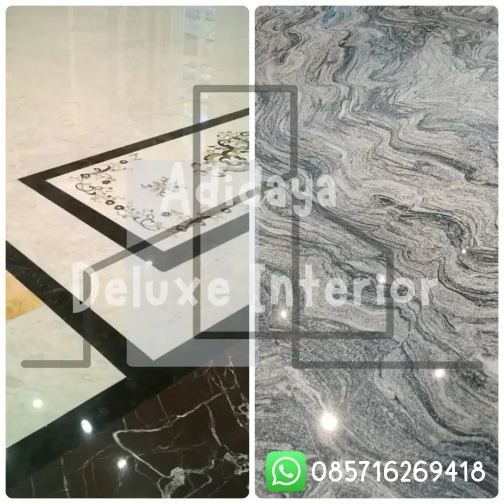 Tukang Pasang Marmer, Quadra, Granit. Kontraktor Bangun Rumah Mewah