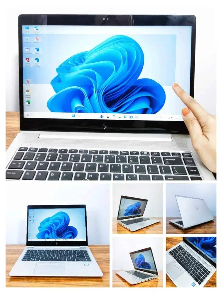 LAPTOP HP ELITEBOOK layar sentuh windows 11 (Premium Grade A)