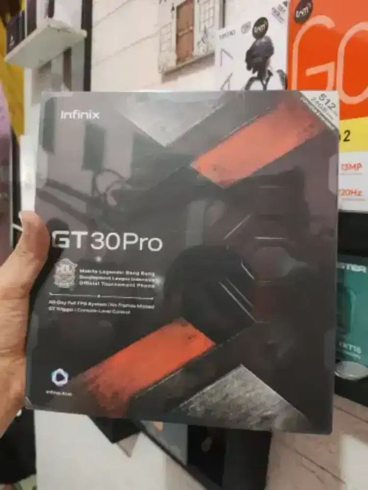 Infinix GT 30 pro ram 12/512GB special gift box new gress