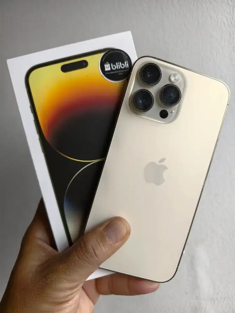 Iphone 14 Pro Max 512GB full Set like new banyak bonus