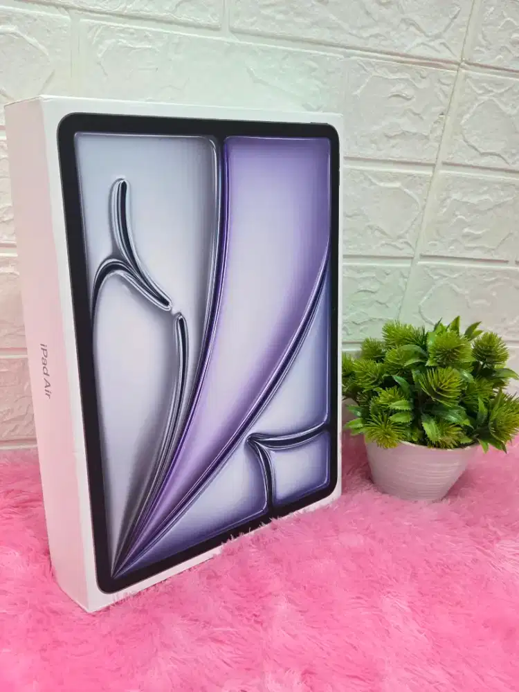 IPad Air M2 13inci 128Gb Hitam New Segel Green Peel