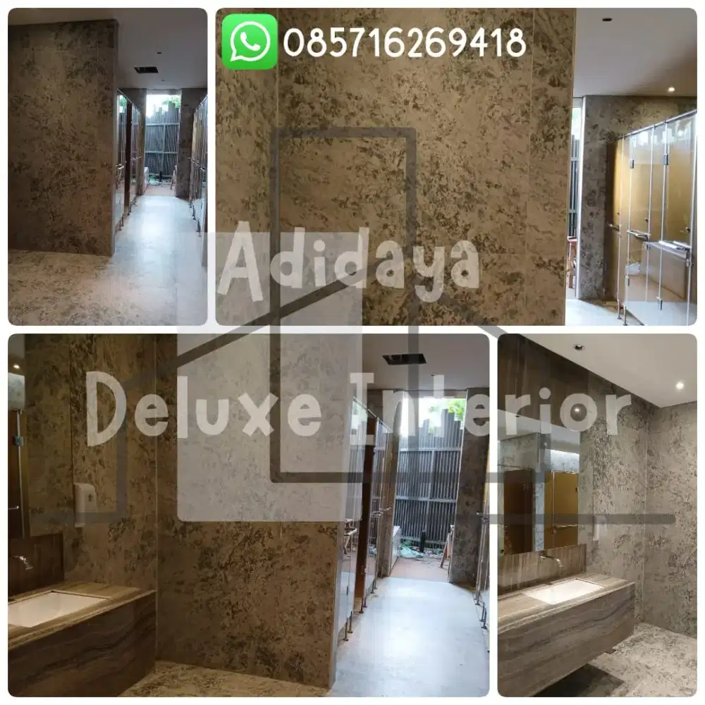 Tukang Pasang Quadra, Marmer, Granit. Kontraktor Bangun Rumah Mewah