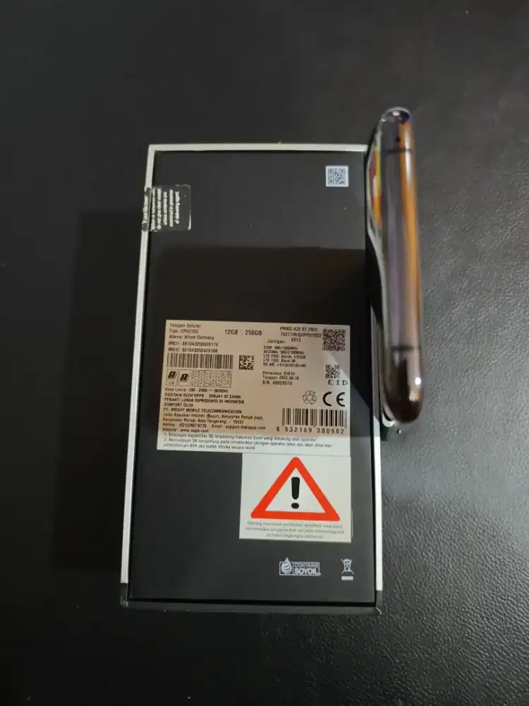 Oppo Find x5 Pro Hitam 12/256gb