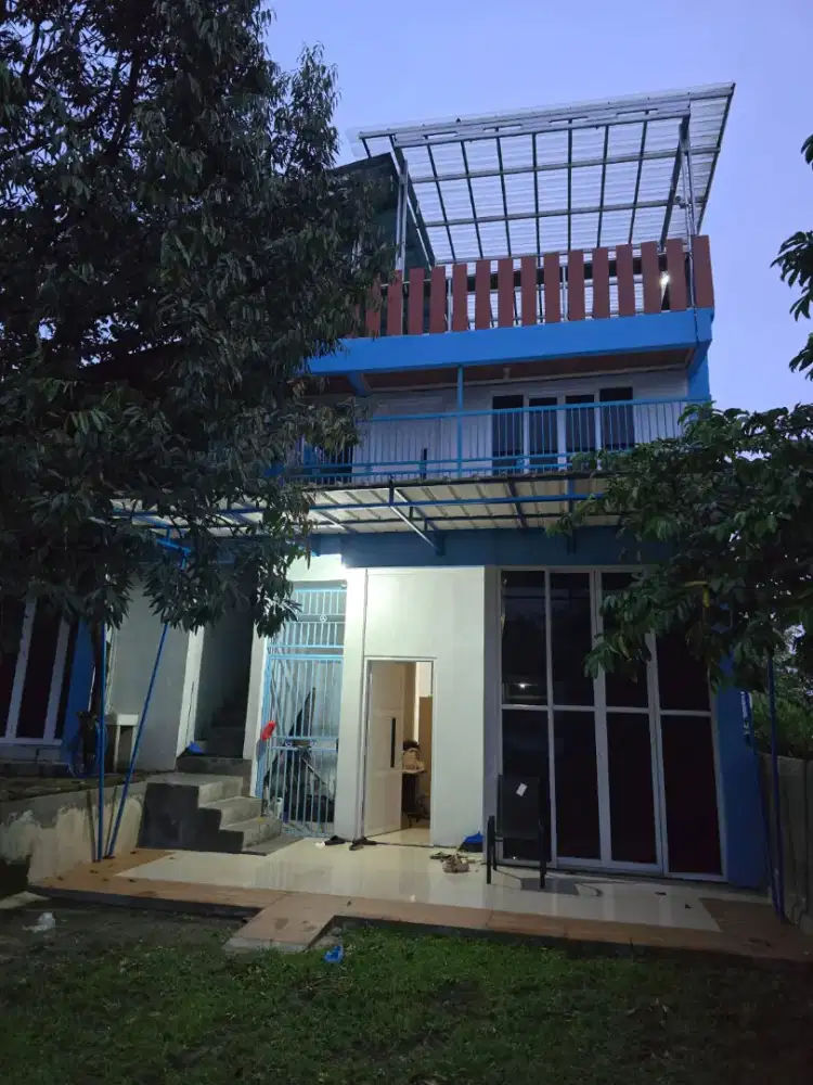 Jual Saung Home Stay dan Ruang pertemuan dekat Ciomas Bogor