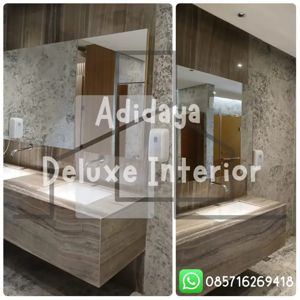 Tukang Pasang Quadra, Marmer, Granit. Kontraktor Bangun Rumah Mewah