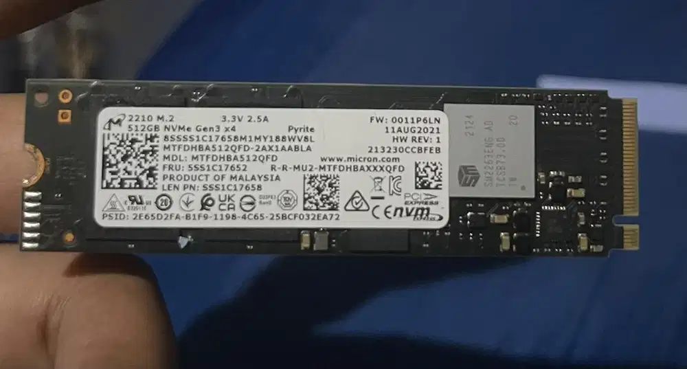 SSD NVME 512GB Solid State Drive